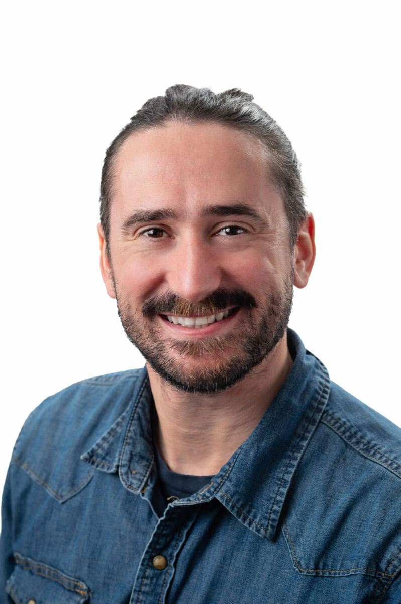 Business headshot on a white background in Halifax