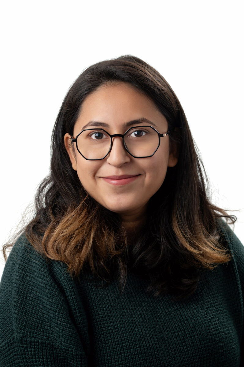 Headshots on studio white background