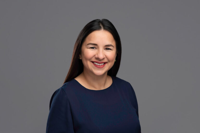studio headshot of woman on gray background, Halifax Photographer